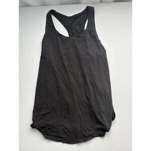 Lululemon Black Tank Top Racerback Athletic Yoga Workout Sleeveless